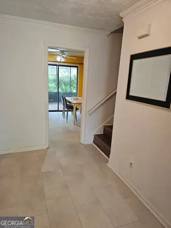 a view of livingroom with furniture and window