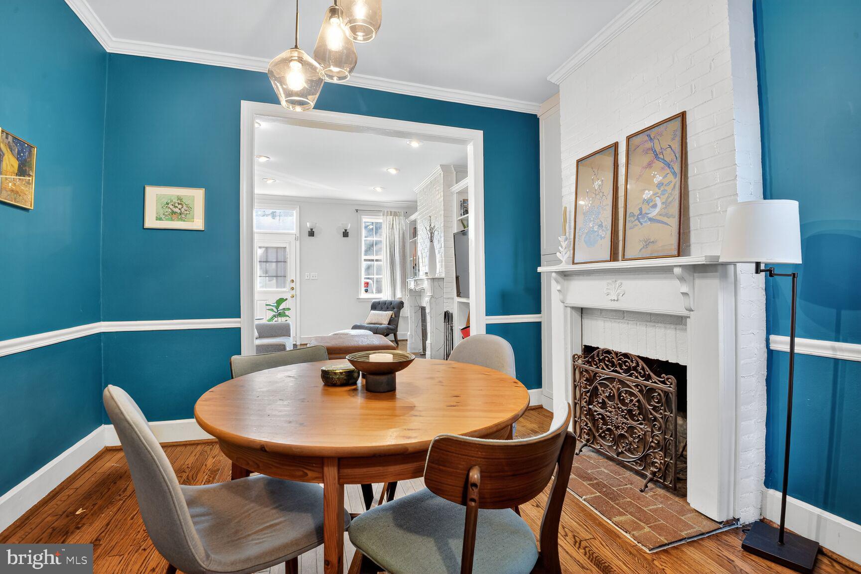 220 North Patrick Street Alexandria, VA 22314 - Photo 5 of 15 a view of a dining room with furniture and wooden floor