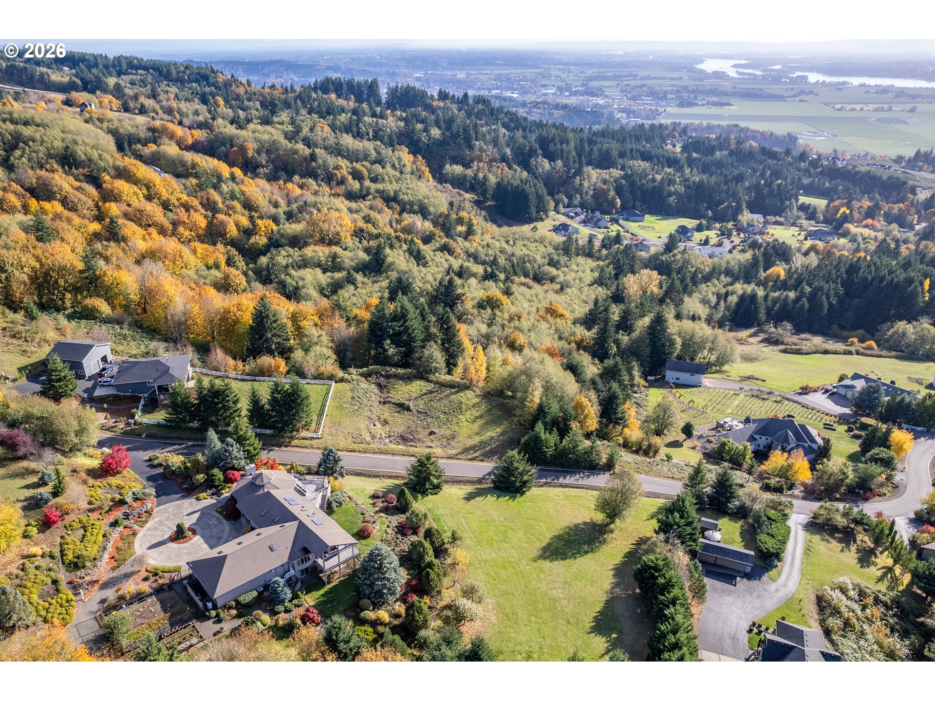 560 Varsity Road Kalama, WA 98625 - Photo 8 of 22 an aerial view of residential houses with outdoor space