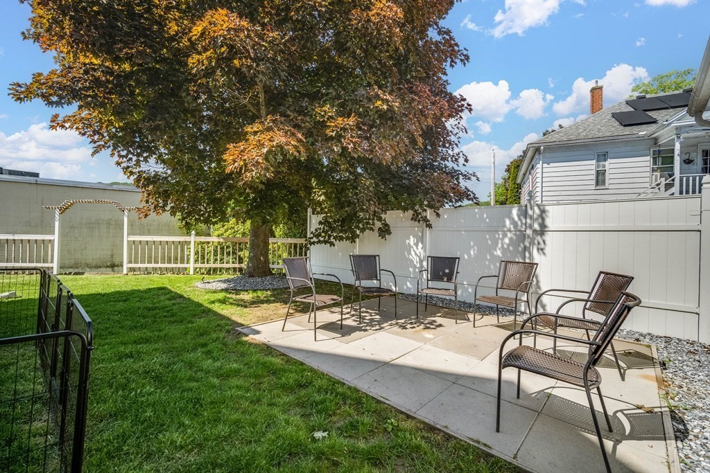 39 Hardwick Road Hardwick, MA 01031 - Photo 5 of 27 a view of backyard of house with outdoor seating and green space
