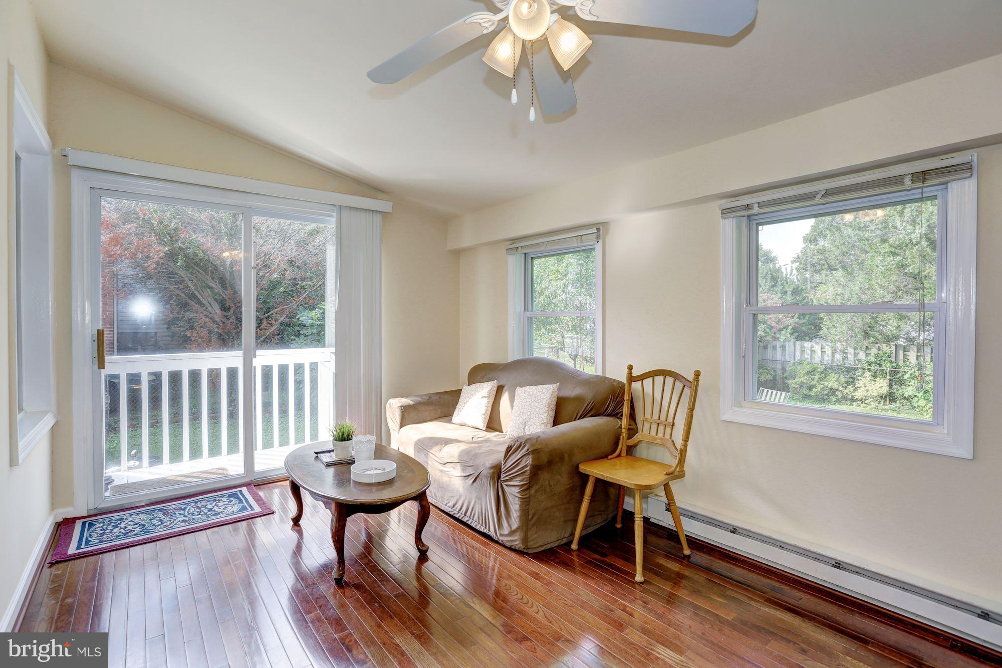 9428 Old Georgetown Road Bethesda, MD 20814 - Photo 10 of 30 Sun Room w/Hardwood Flooring