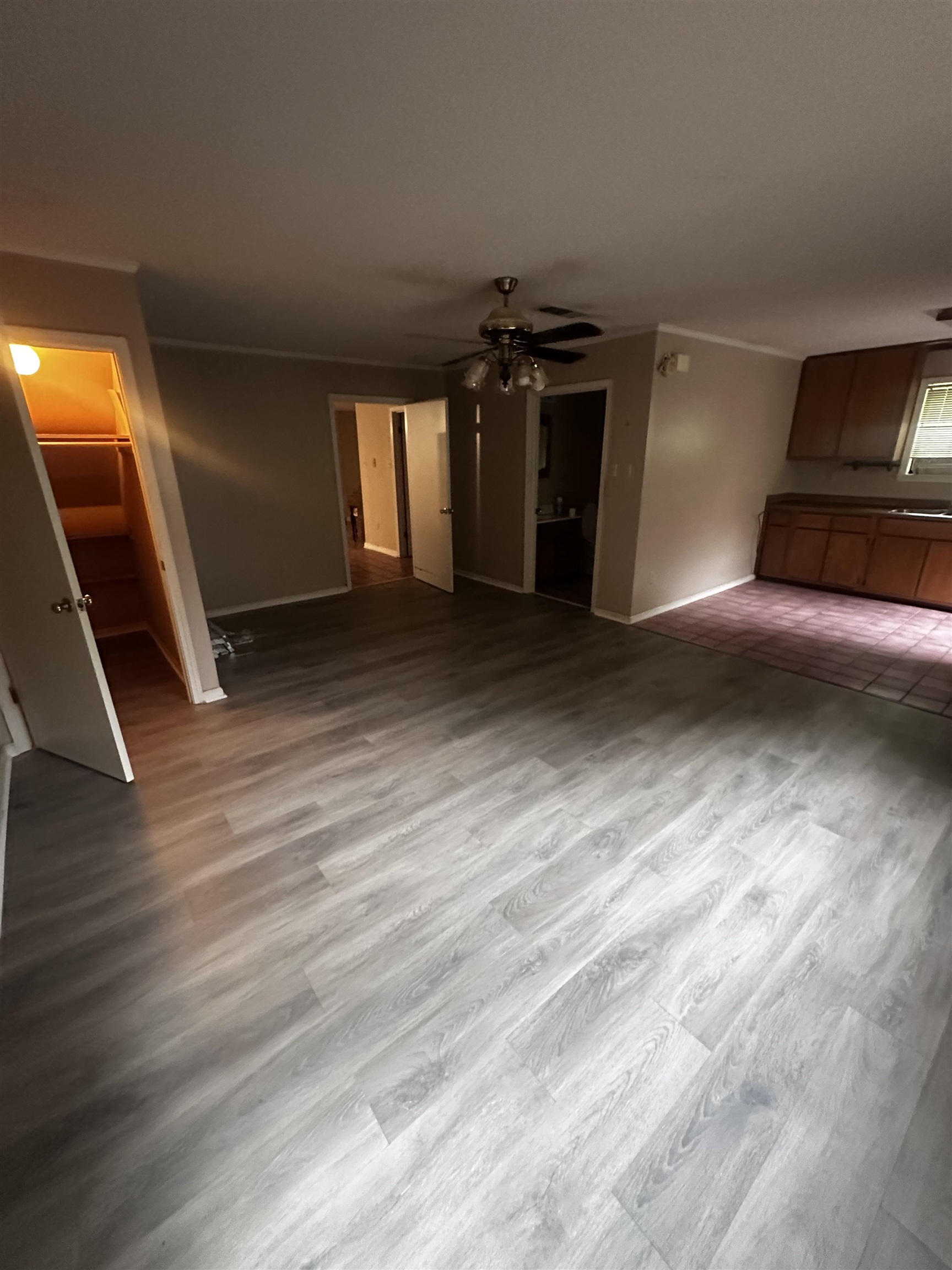 1865 Bartlett Road Memphis, TN 38134 - Photo 4 of 26 a view of a room with wooden floor and stairs