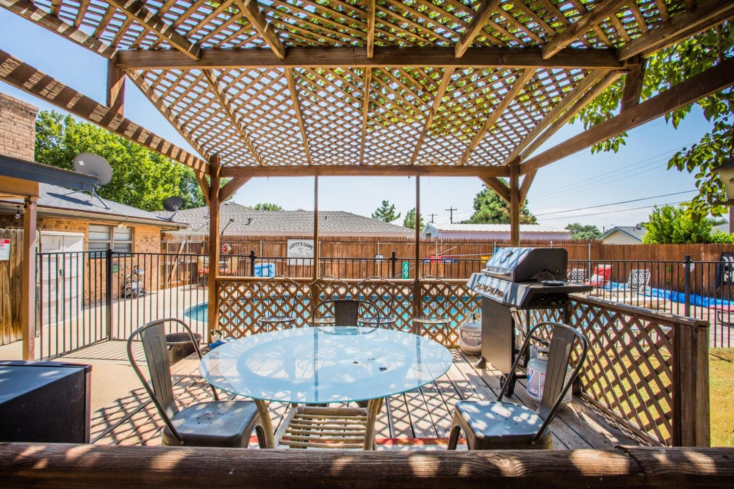 2118 Tech Drive Levelland, TX 79336 - Photo 24 of 42 a view of a balcony with furniture
