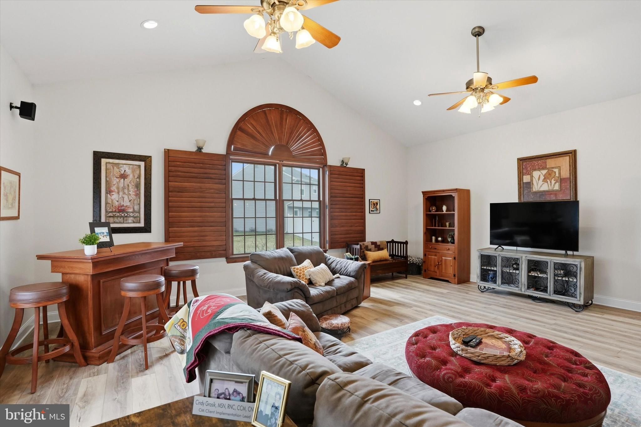 1420 Scarlet Oak Road Yardley, PA 19067 - Photo 12 of 39 Bay window with custom honeycomb shades & valance