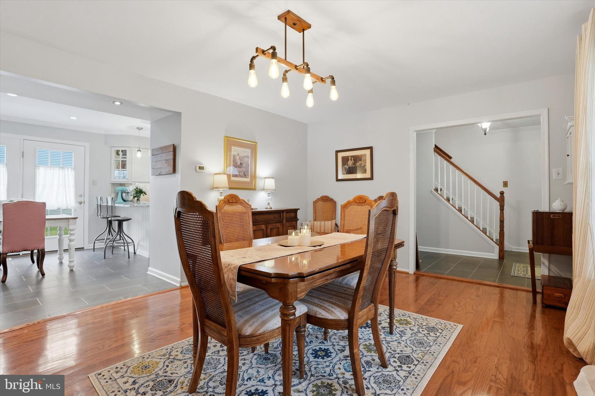 1420 Scarlet Oak Road Yardley, PA 19067 - Photo 15 of 39 Dining room with hardwood flooring