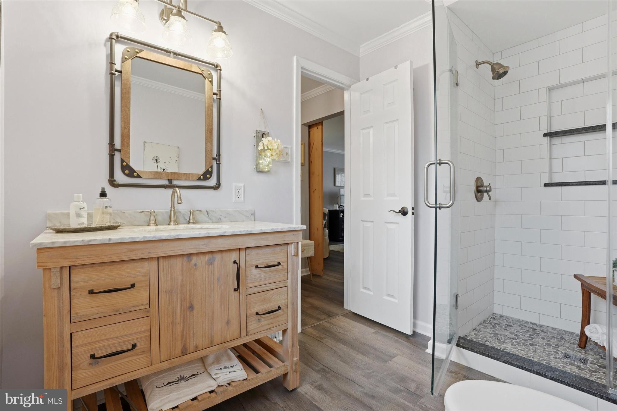 1420 Scarlet Oak Road Yardley, PA 19067 - Photo 26 of 39 Generously sized primary bathroom