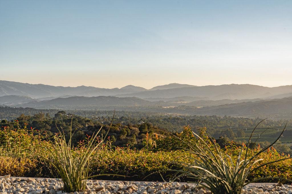 1465 Foothill Road Ojai, CA 93023 - Photo 33 of 34 a view of a city with mountains in the background