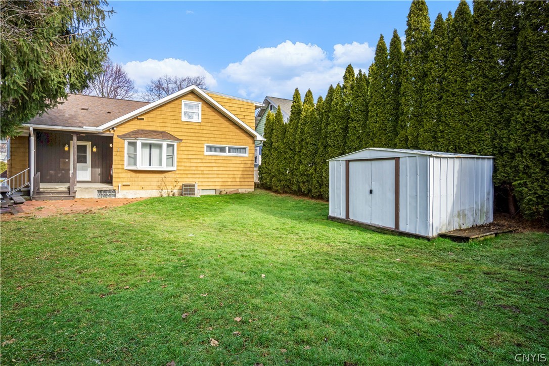112 Winthrop Road Syracuse, NY 13206 - Photo 3 of 34 partially fenced in back yard