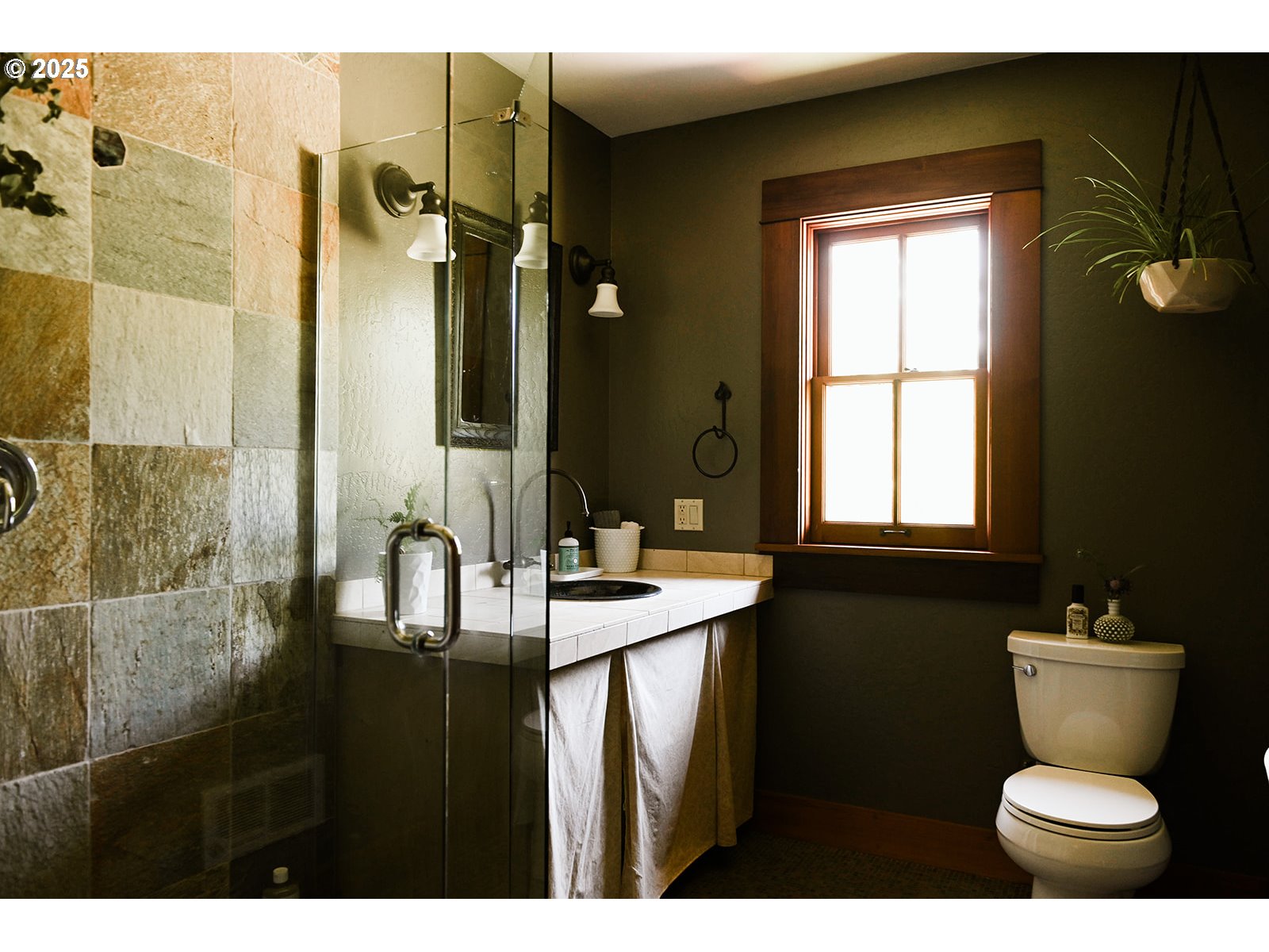 230 Jennings Road Trout Lake, WA 98650 - Photo 13 of 47 a bathroom with a sink and a mirror