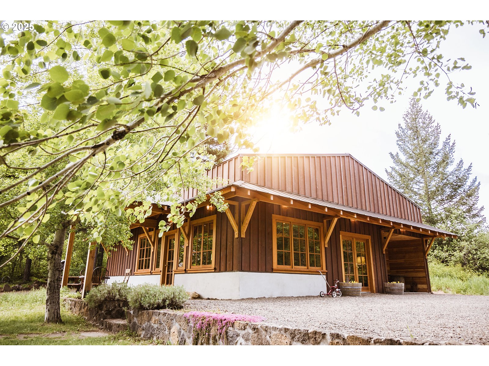 230 Jennings Road Trout Lake, WA 98650 - Photo 29 of 47 a view of a house with a yard