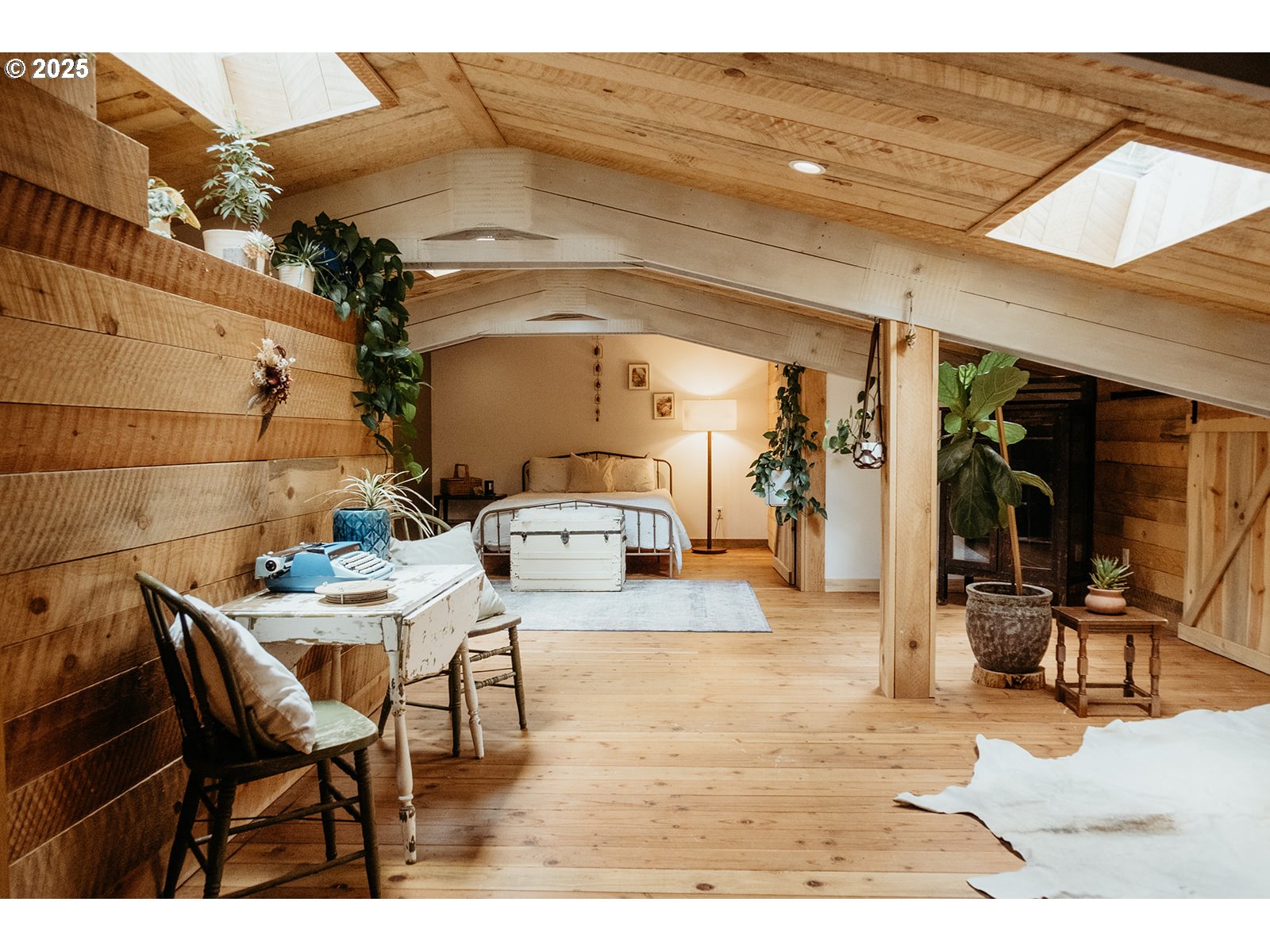 230 Jennings Road Trout Lake, WA 98650 - Photo 38 of 47 a view of a dining room with furniture and a chandelier