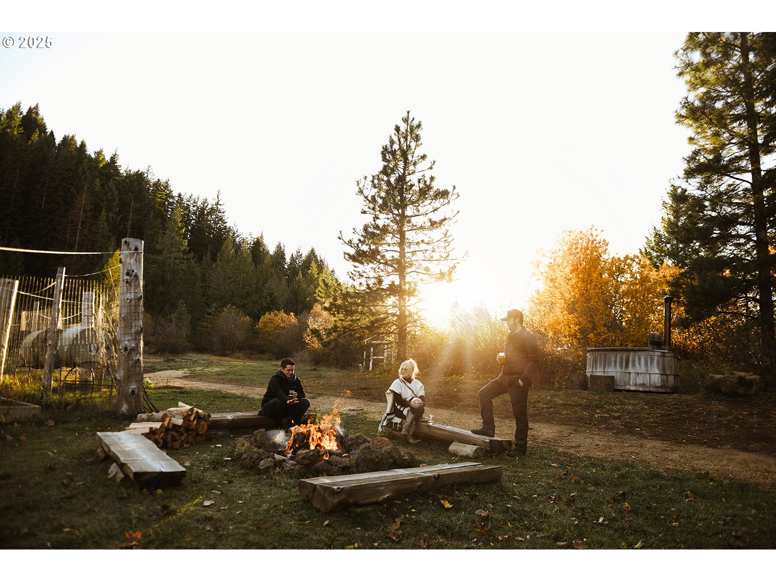 230 Jennings Road Trout Lake, WA 98650 - Photo 7 of 47 a view of outdoor space with deck and mountain view