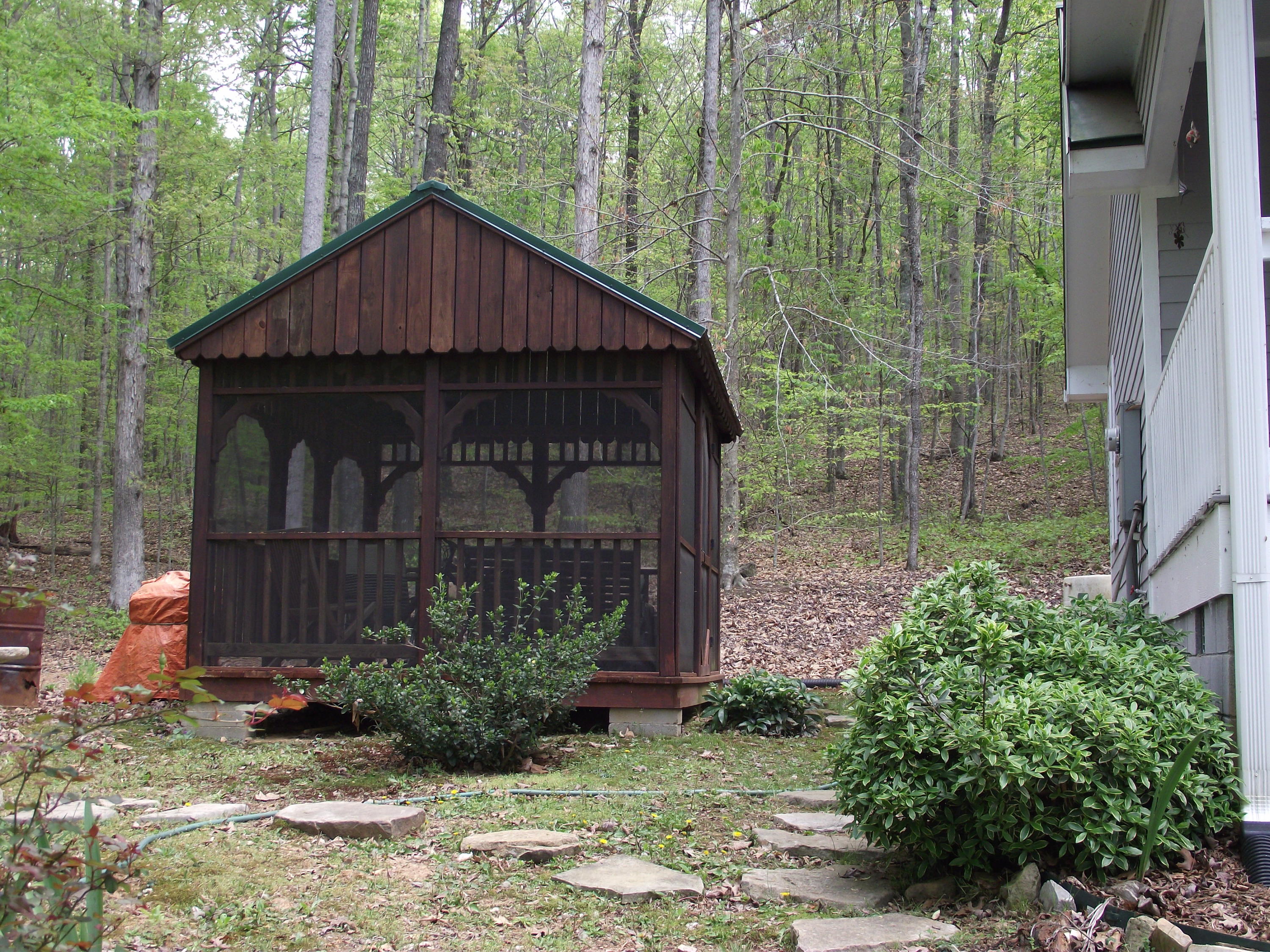 5909 Mullins Cove Road Whitwell, TN 37397 - Photo 6 of 11 Gazebo
