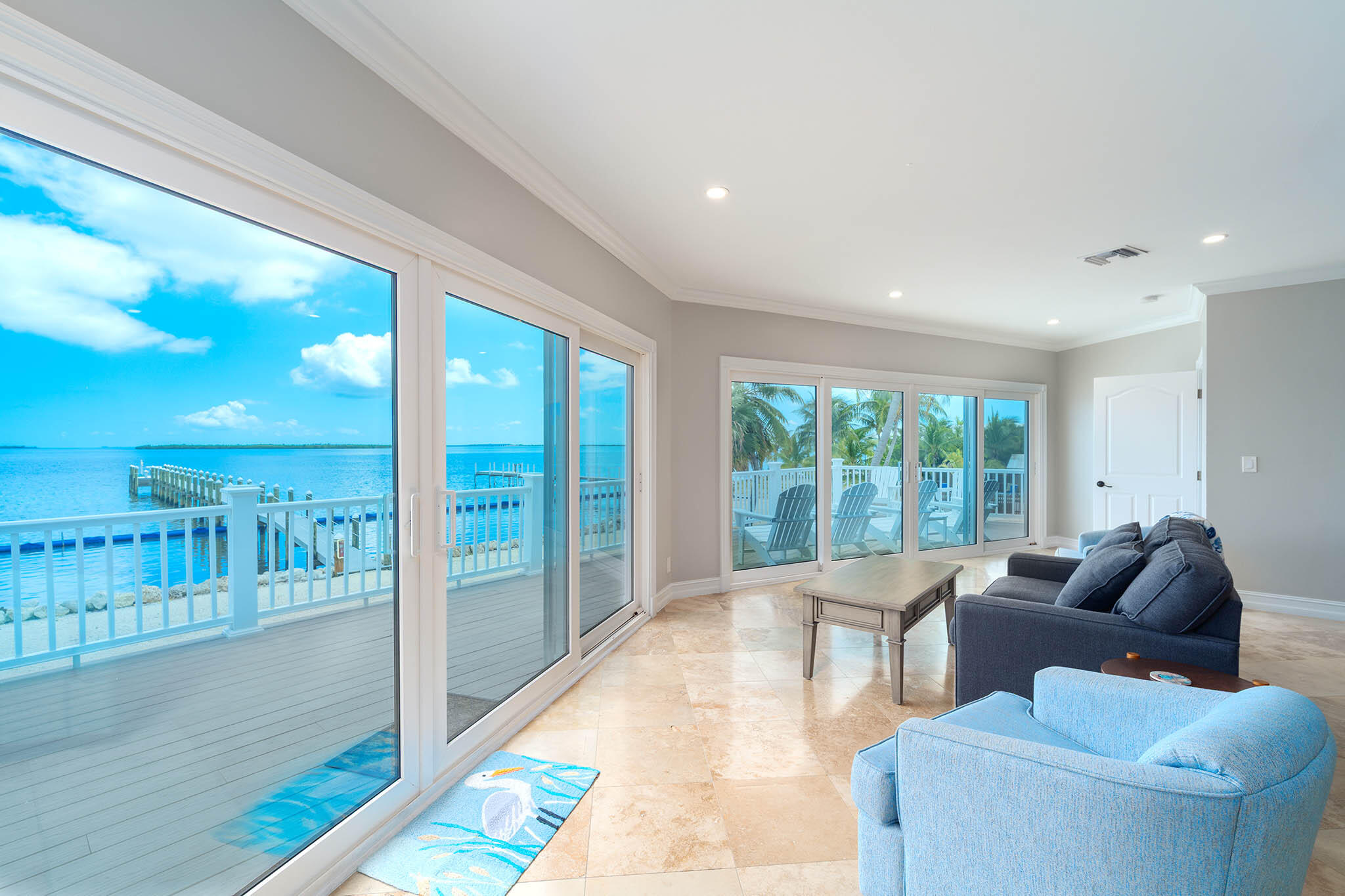 31473 Warner Street Big Pine Key, FL 33043 - Photo 20 of 49 a living room with furniture and a large window
