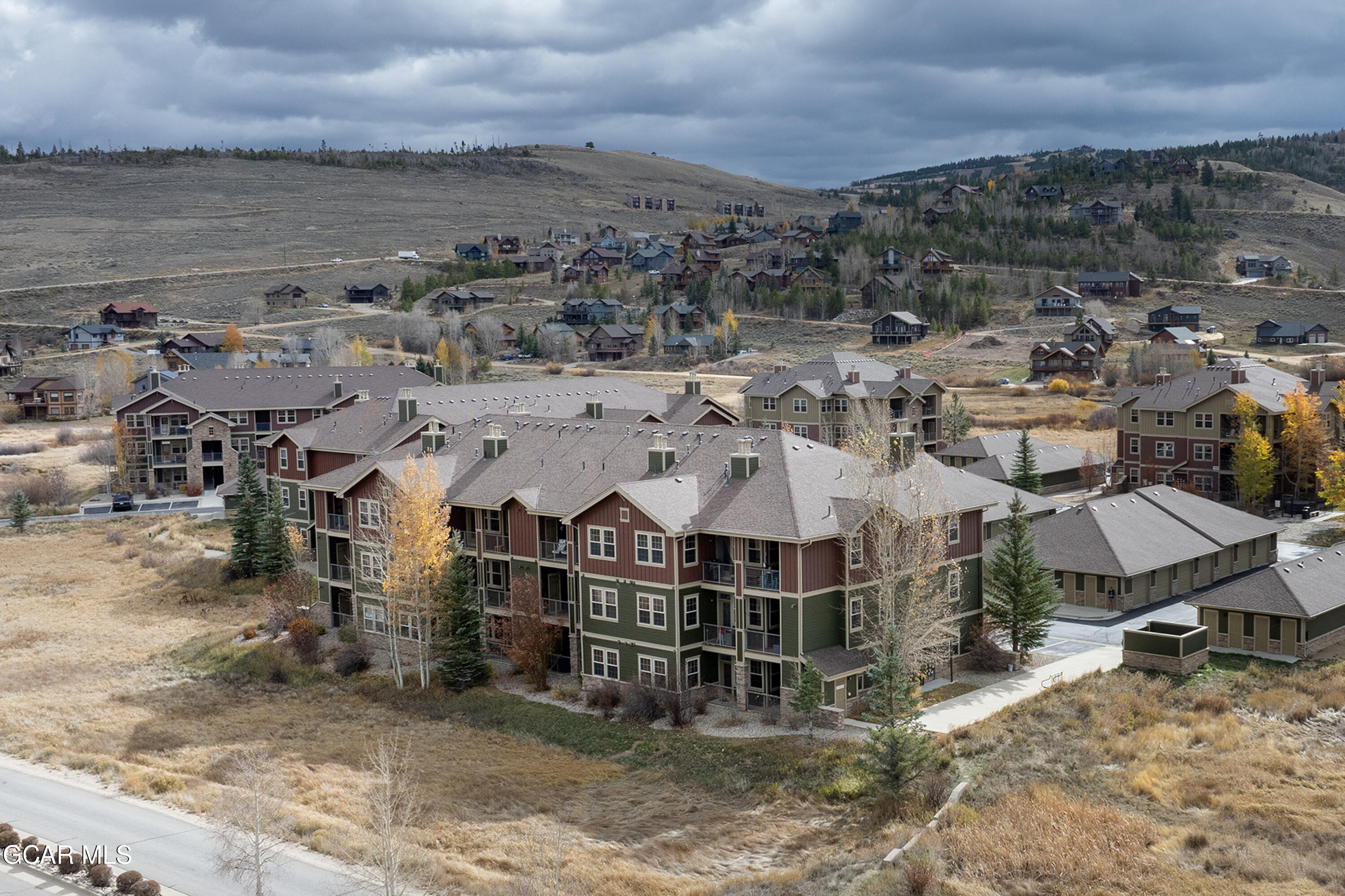 150 Village Road, Unit A307 Granby, CO 80446 - Photo 22 of 34 an aerial view of a house with a ocean view