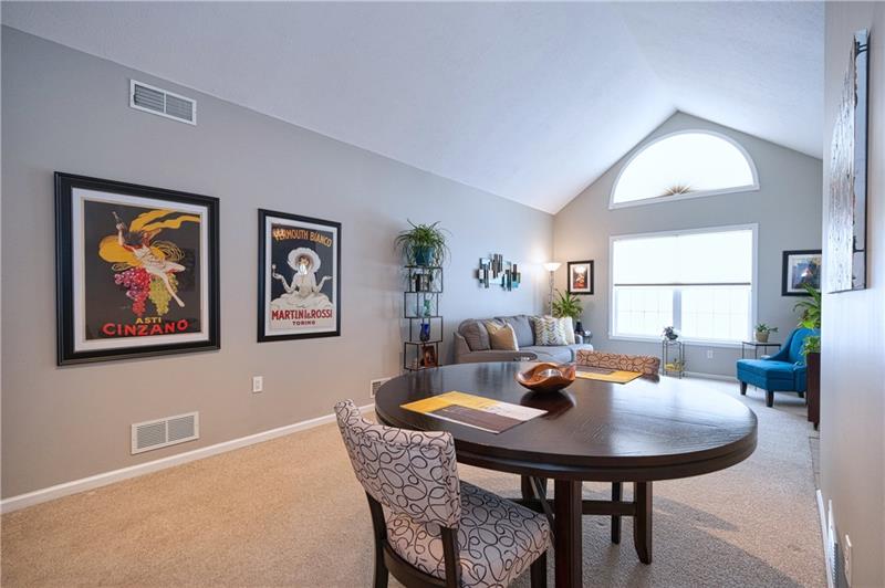 302 Saddlebrook Road Gibsonia, PA 15044 - Photo 6 of 25 The Dining Room area has plenty of space for a large Dinette