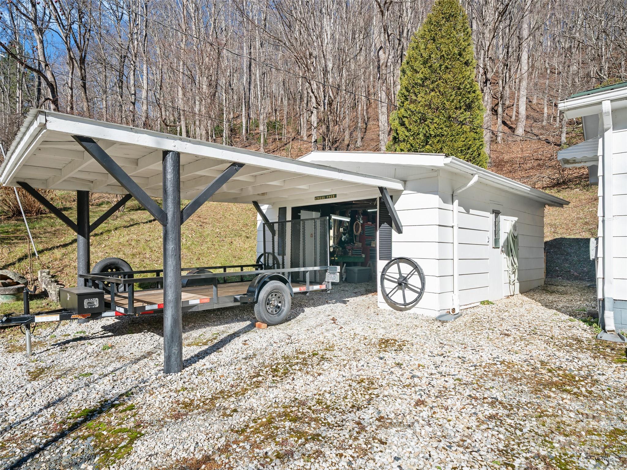 2850 Henson Creek Road Newland, NC 28657 - Photo 21 of 27 a view of outdoor space yard and patio