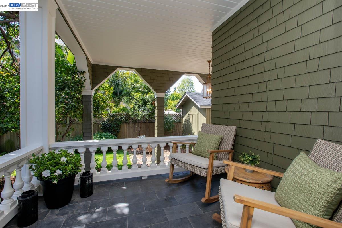 1111 Union Street Alameda, CA 94501 - Photo 20 of 57 a outdoor living space with furniture and garden view