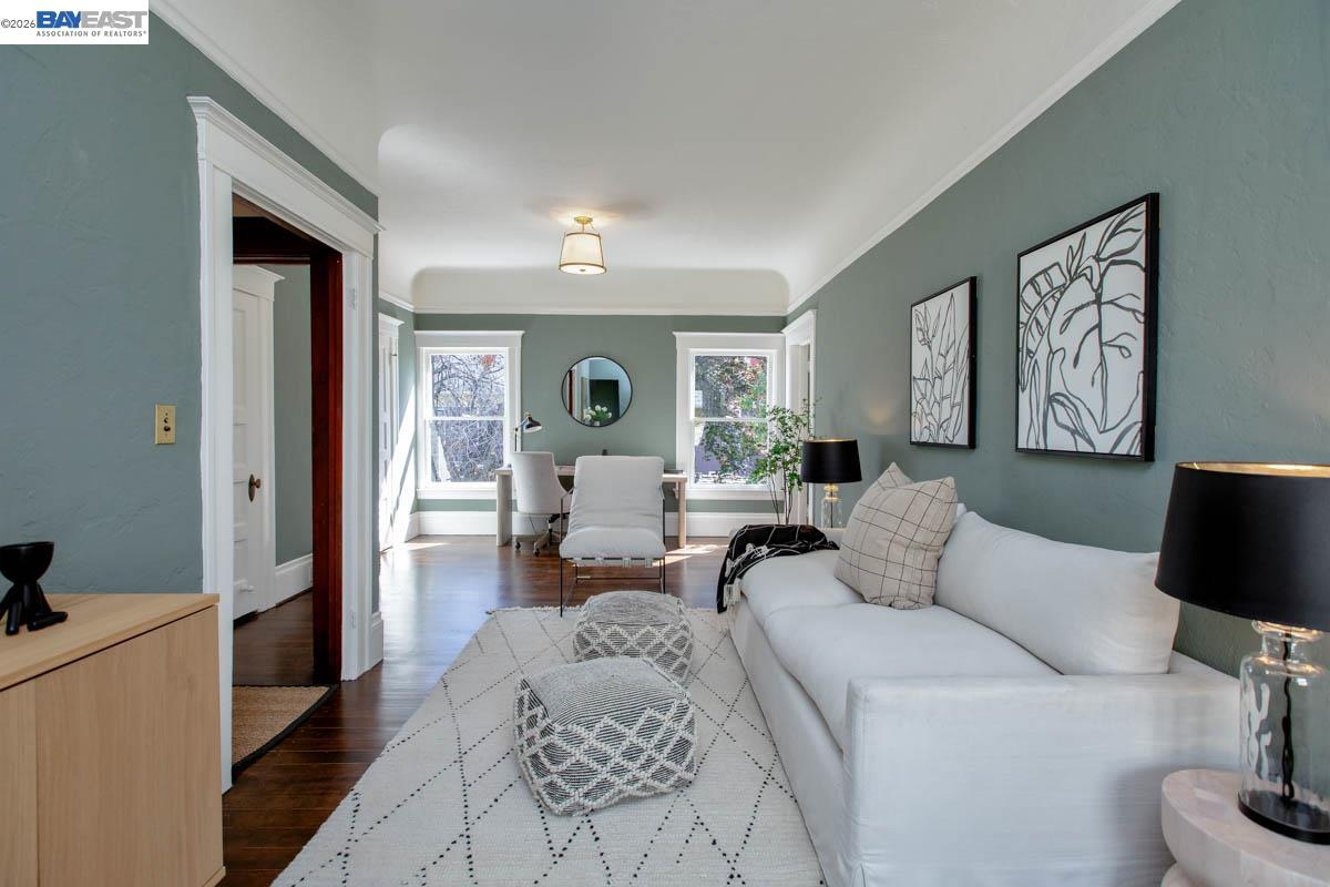 1111 Union Street Alameda, CA 94501 - Photo 40 of 57 a living room with furniture and a large window