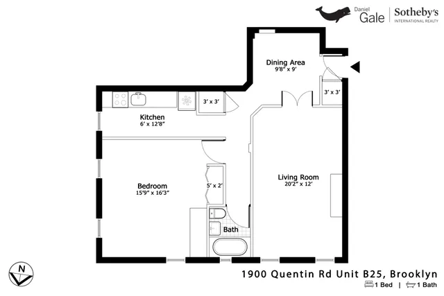 $330,000 | 1900 Quentin Road, Unit B25 | Homecrest