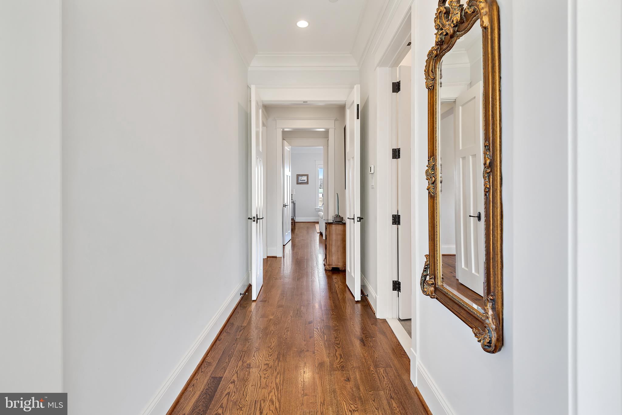 12962 Highland Road Highland, MD 20777 - Photo 34 of 74 Top Level Main Hallway with Hardwoods