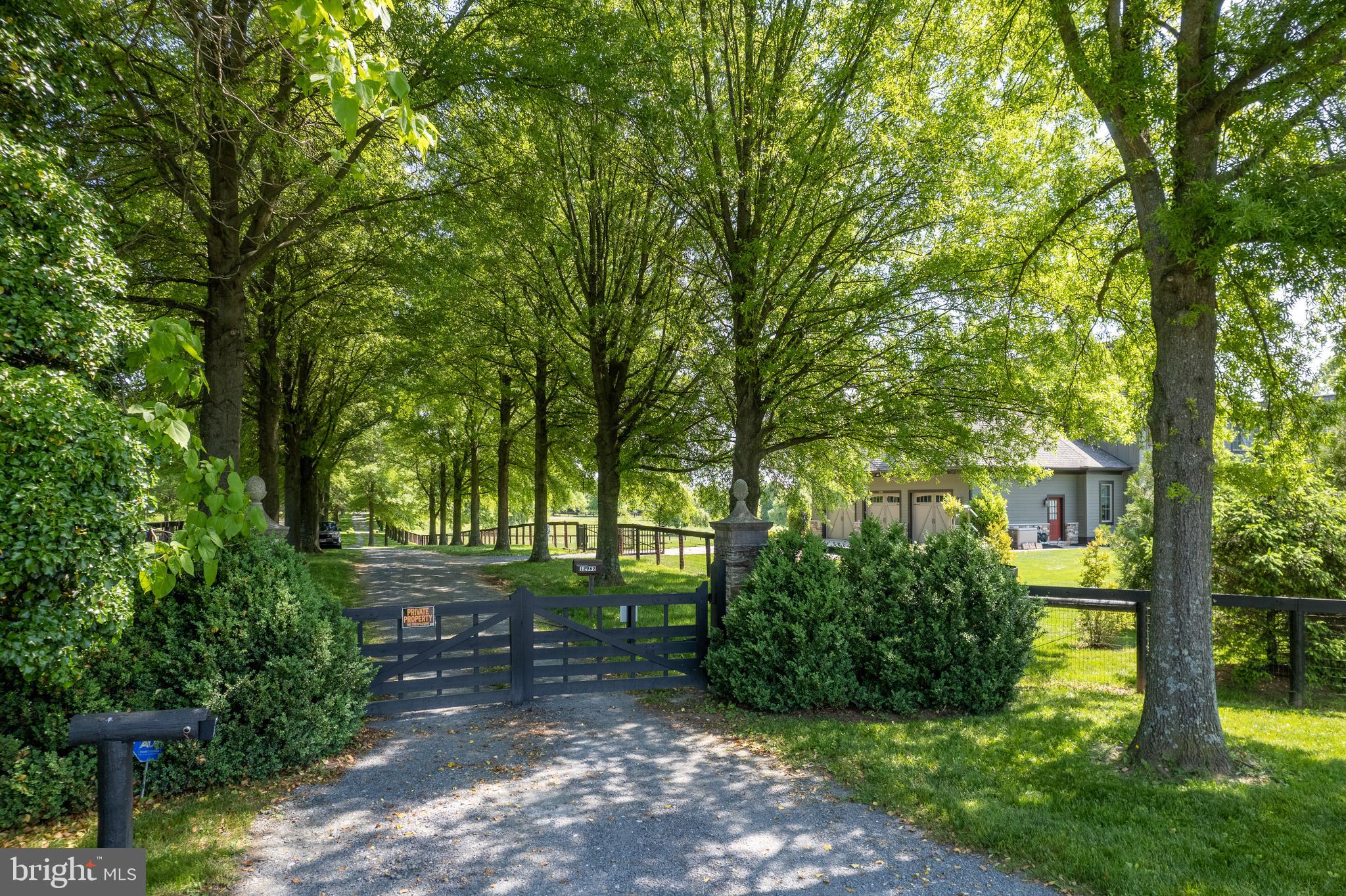 12962 Highland Road Highland, MD 20777 - Photo 71 of 74 Gated Entry to Property