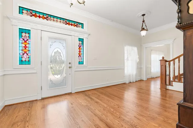 a view of an entryway