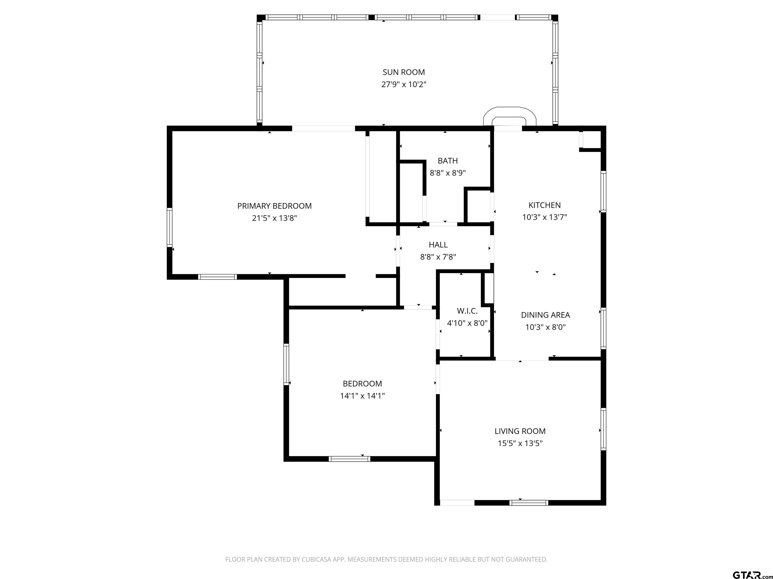 405 Rusk Street Pittsburg, TX 75686 - Photo 33 of 33 a picture of a floor plan