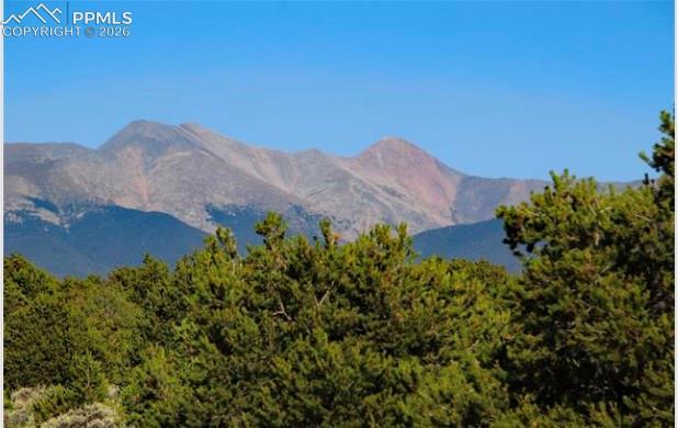 Lot 8 Melby Ranch Road San Luis, CO 81152 - Photo 4 of 20 Mountain range backdrop with a clear blue sky
