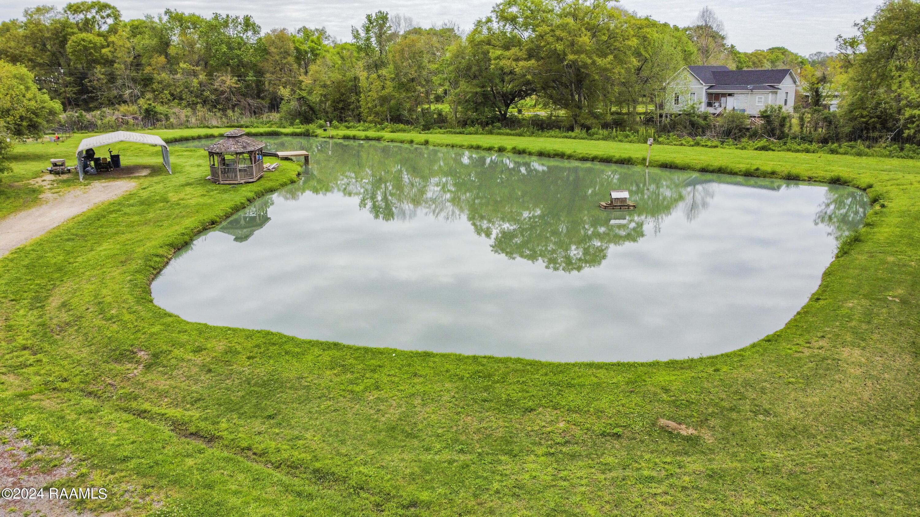 916 Sharon Drive Youngsville, LA 70592 - Photo 29 of 37 Pond Dron2