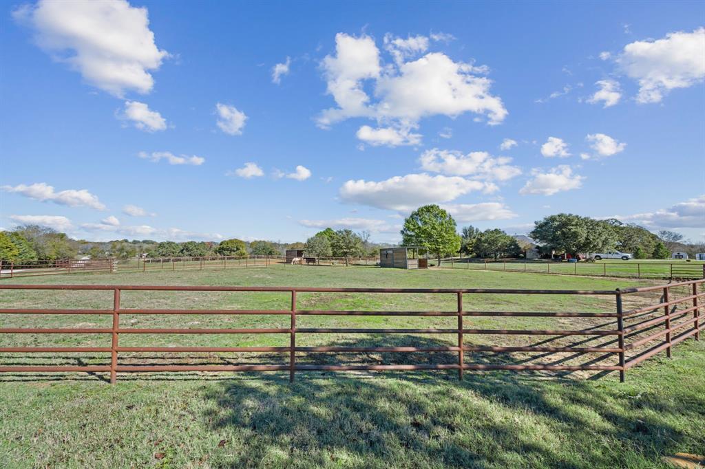 2212 Spring Hill Road Aubrey, TX 76227 - Photo 24 of 36 a view of a green field with houses in the background