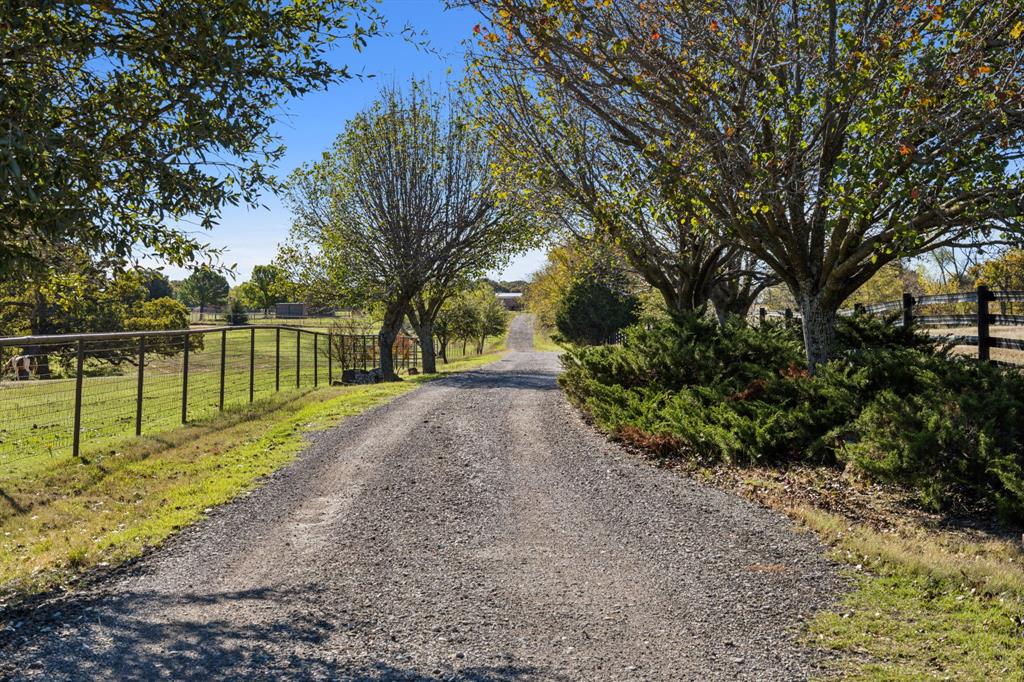 2212 Spring Hill Road Aubrey, TX 76227 - Photo 4 of 36 a view of a lake with a big yard