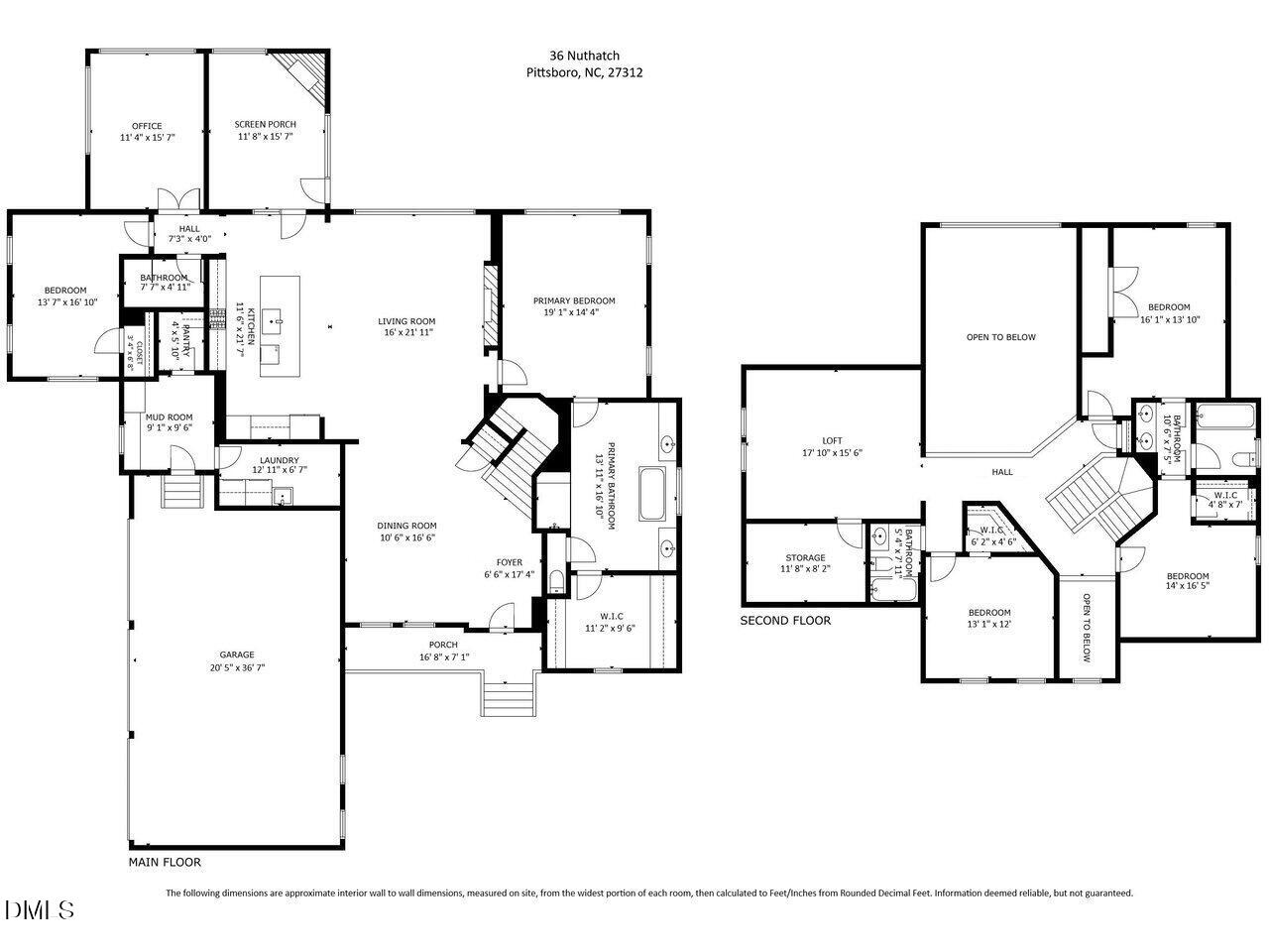 36 Nuthatch Pittsboro, NC 27312 - Photo 66 of 66 a picture of a floor plan