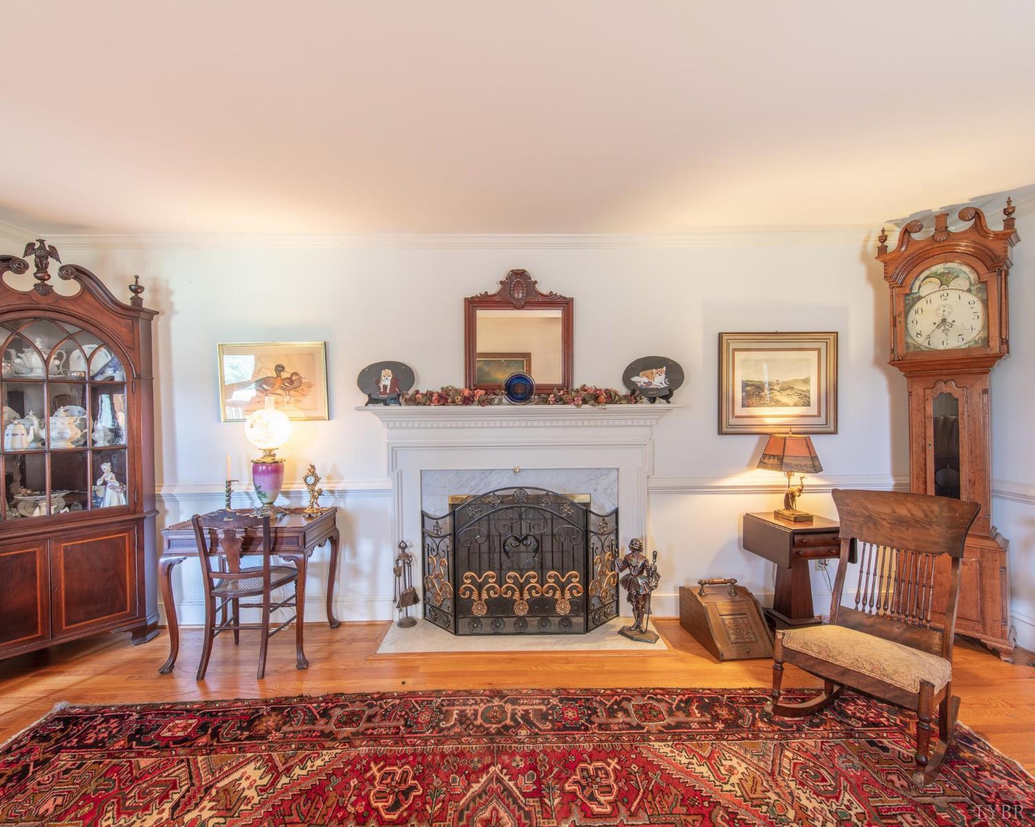 2667 Union Church Road Gladstone, VA 24553 - Photo 13 of 75 a living room with furniture and a fireplace