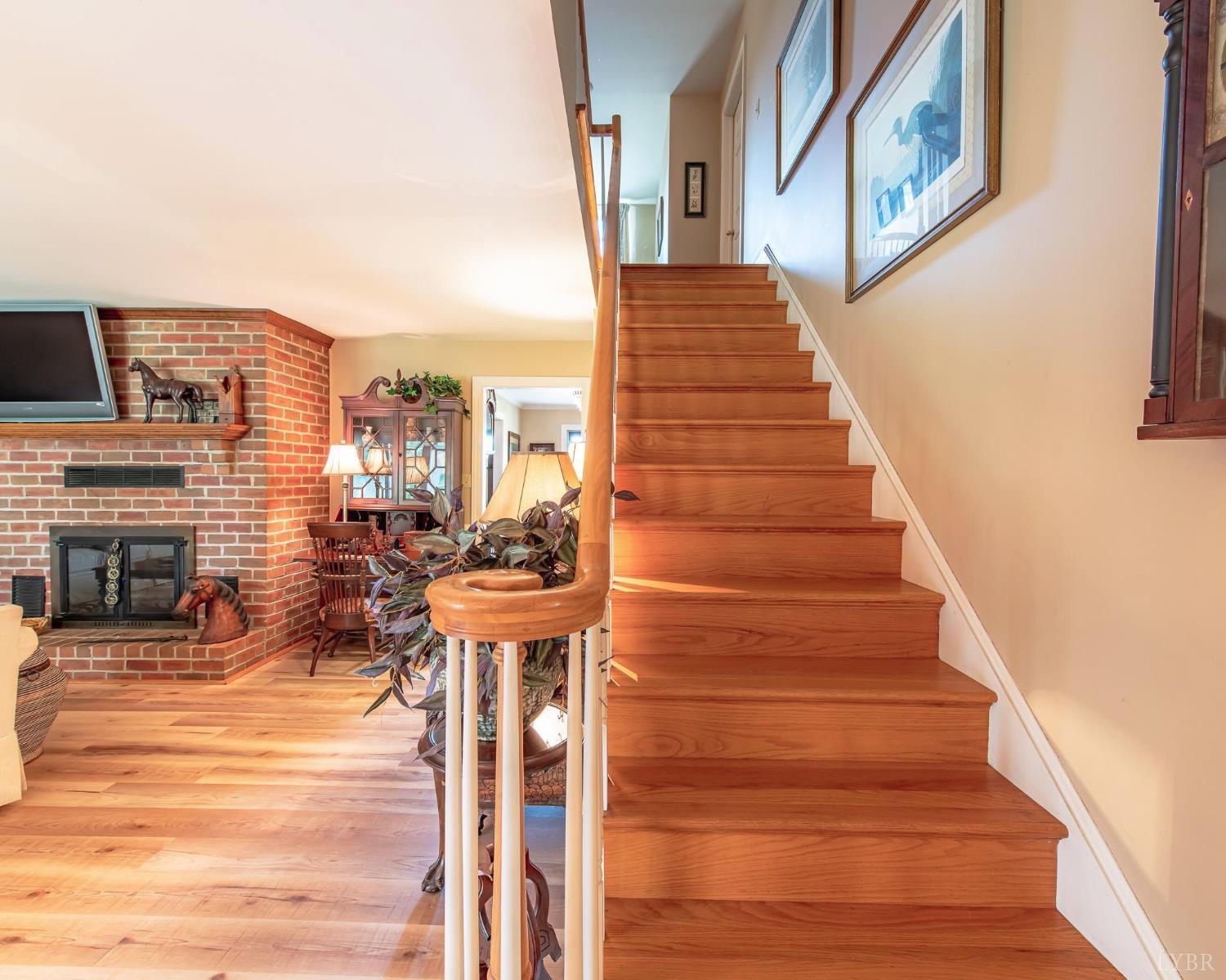 2667 Union Church Road Gladstone, VA 24553 - Photo 36 of 75 a view of entryway and hall with wooden floor