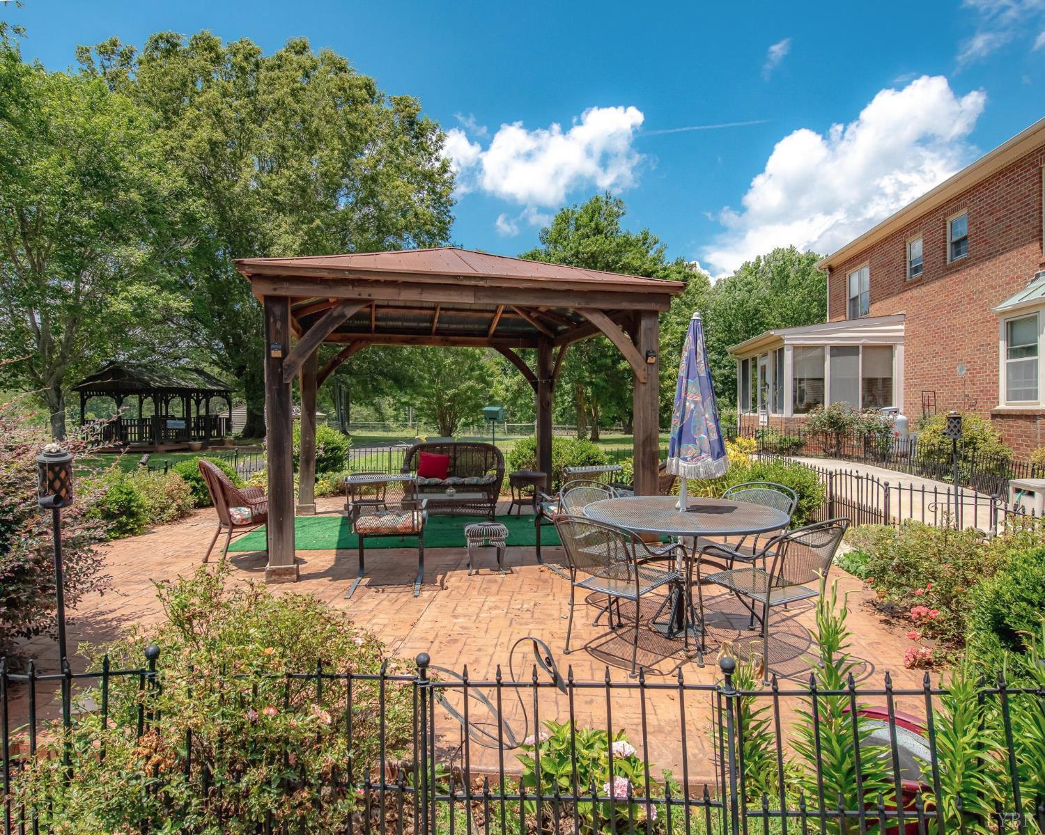 2667 Union Church Road Gladstone, VA 24553 - Photo 6 of 75 a view of backyard with seating area and green space