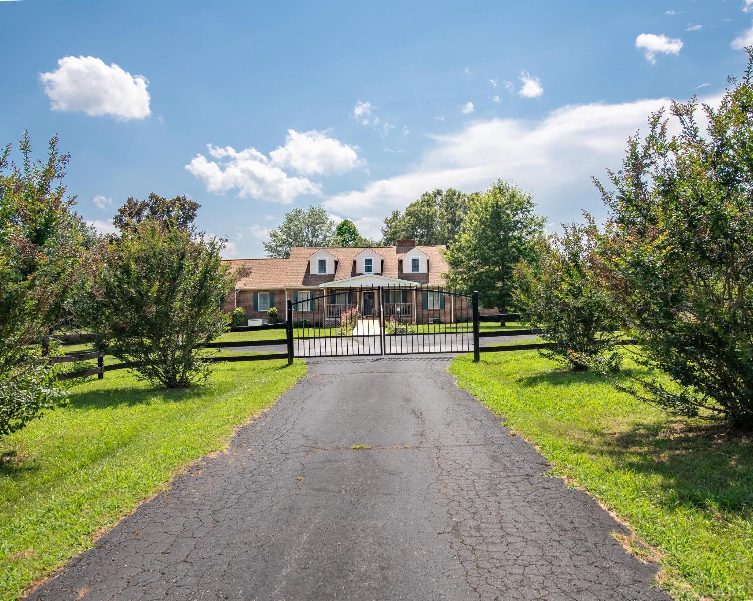 2667 Union Church Road Gladstone, VA 24553 - Photo 69 of 75 a view of a swimming pool with a yard and a garden