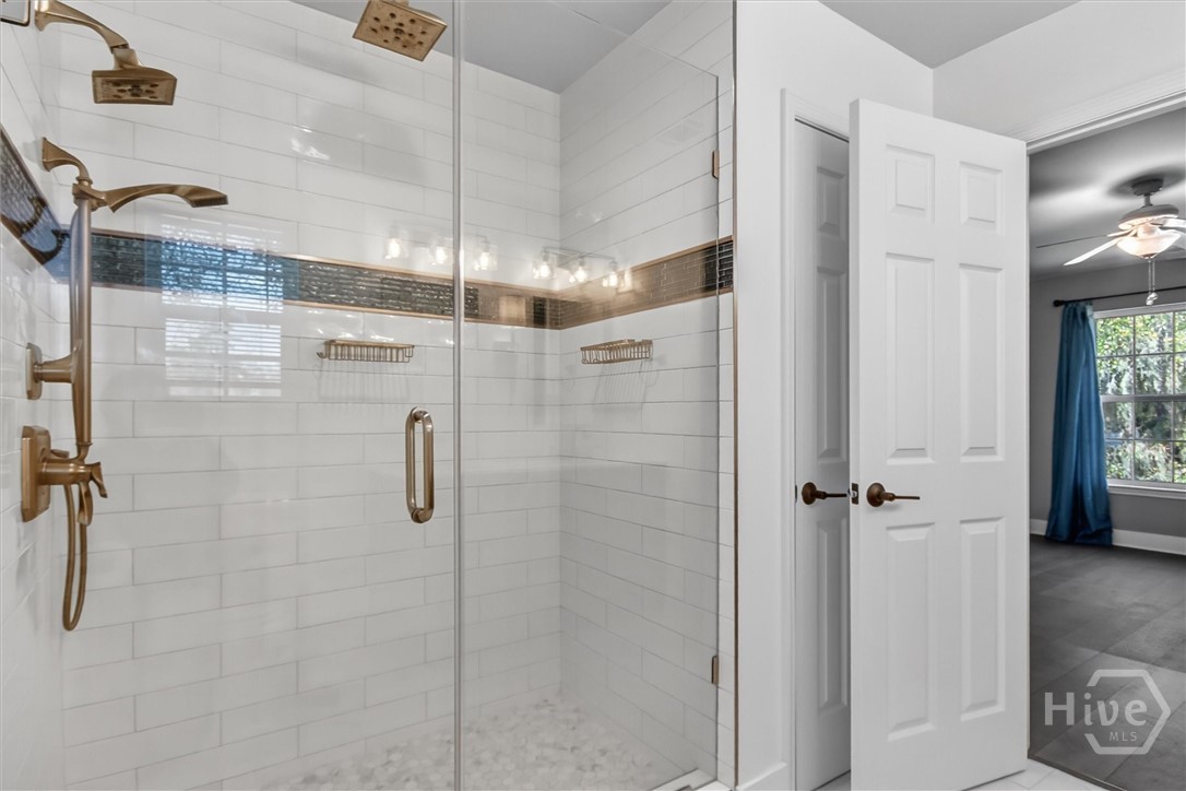 16 River Walk, Unit 16 Savannah, GA 31410 - Photo 11 of 37 Custom tile shower with elevated spa-like feel