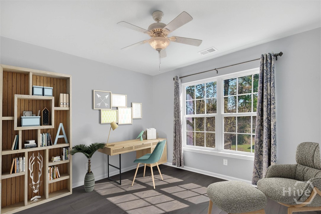16 River Walk, Unit 16 Savannah, GA 31410 - Photo 27 of 37 Virtually staged front bedroom