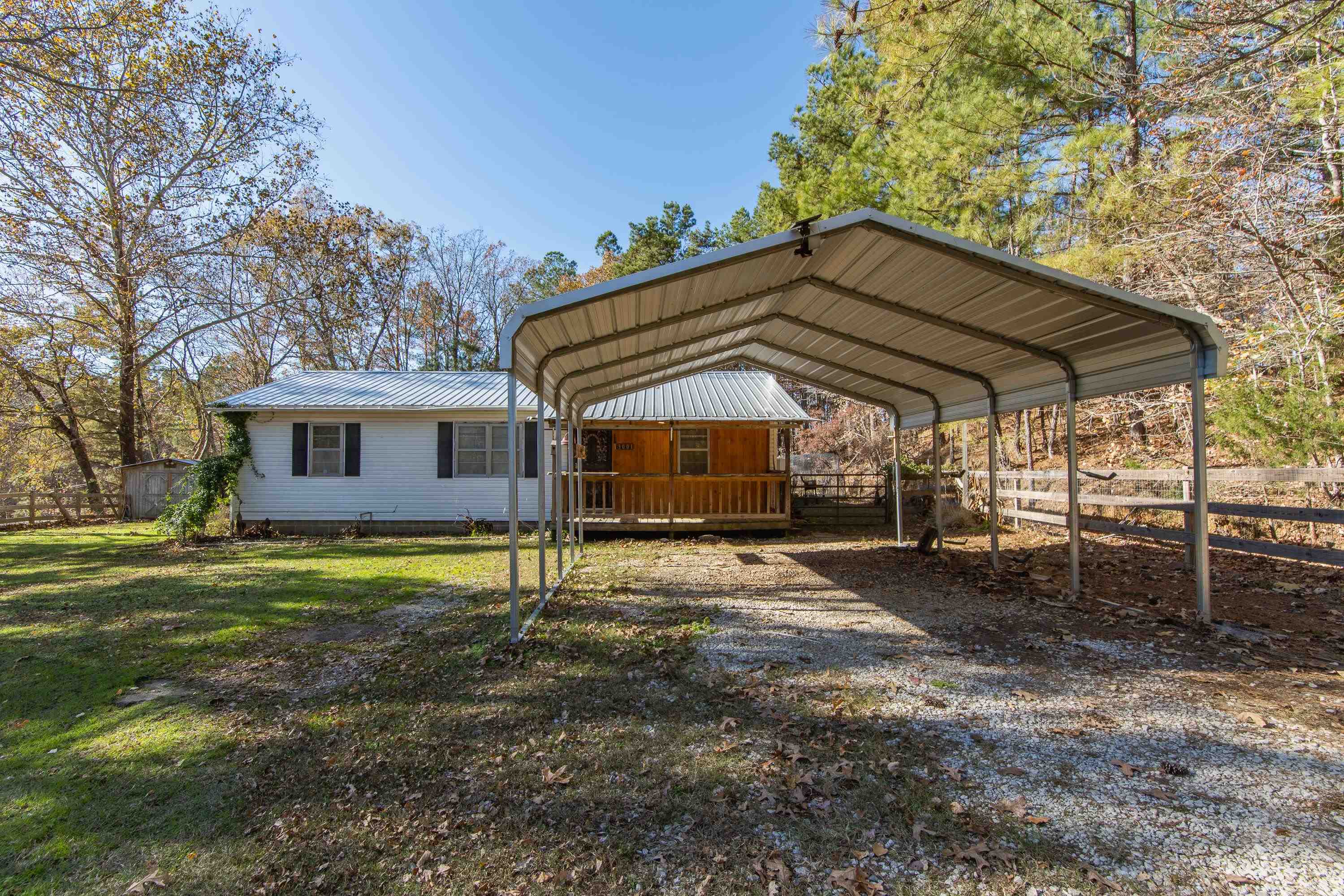 3001 Hamilton Road Ashland, MS 38603 - Photo 2 of 39 Exterior space with a carport and a lawn