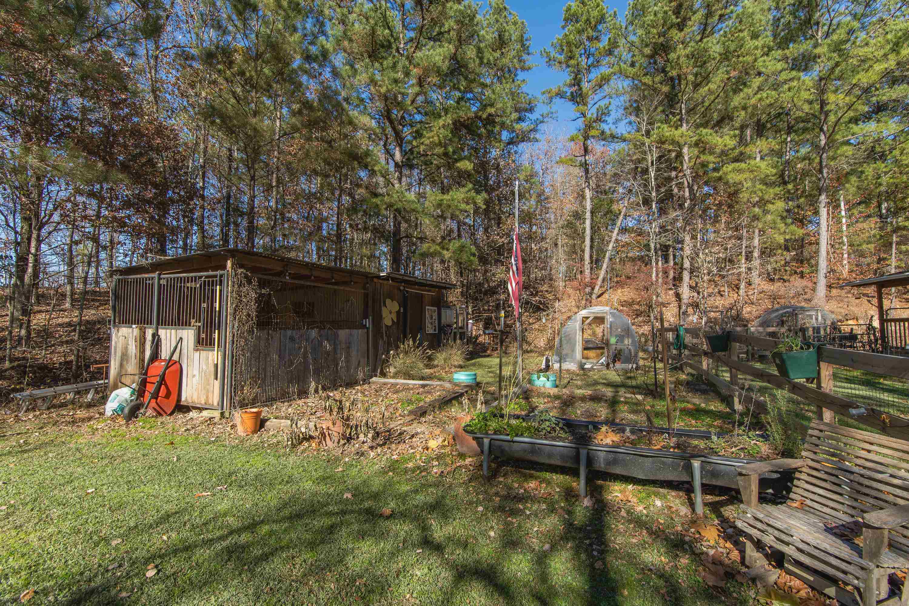 3001 Hamilton Road Ashland, MS 38603 - Photo 29 of 39 View of yard with an outbuilding