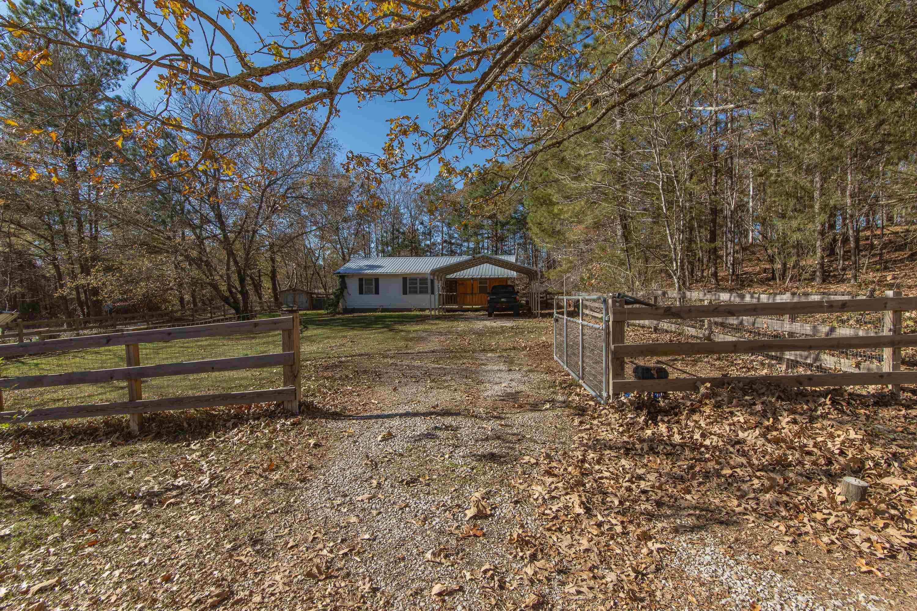 3001 Hamilton Road Ashland, MS 38603 - Photo 32 of 39 View of front of home with a front lawn