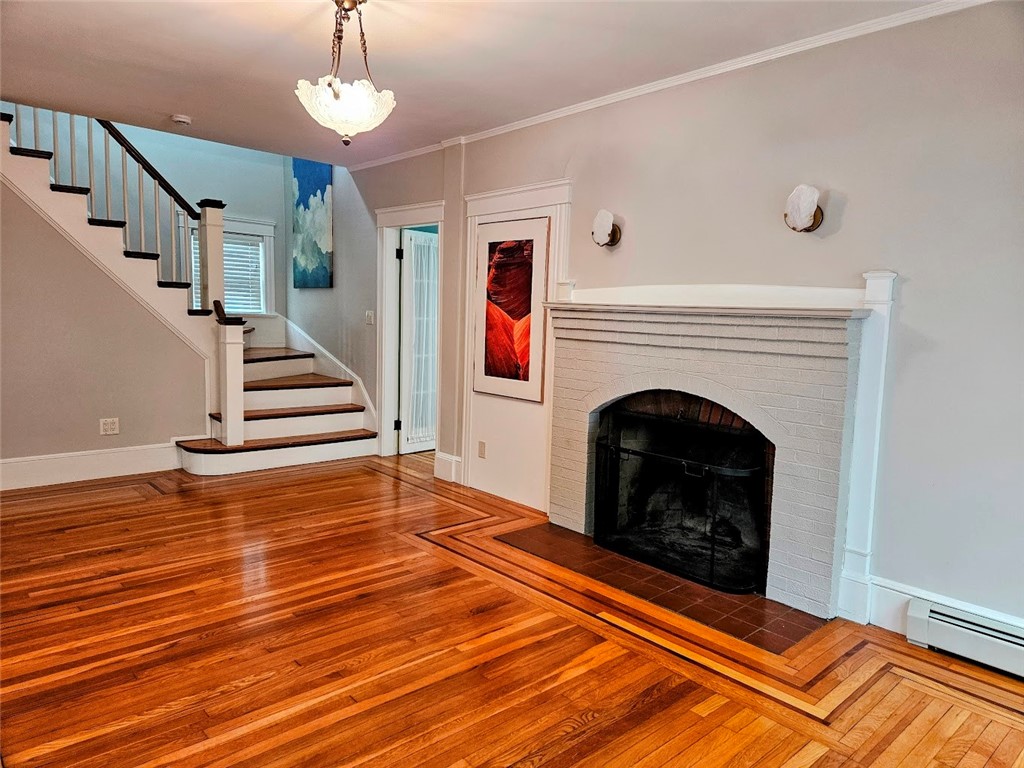 17 Woburn Road East Providence, RI 02916 - Photo 8 of 44 wood burning Fireplace