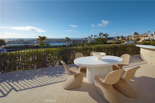 a view of a lake with a outdoor space