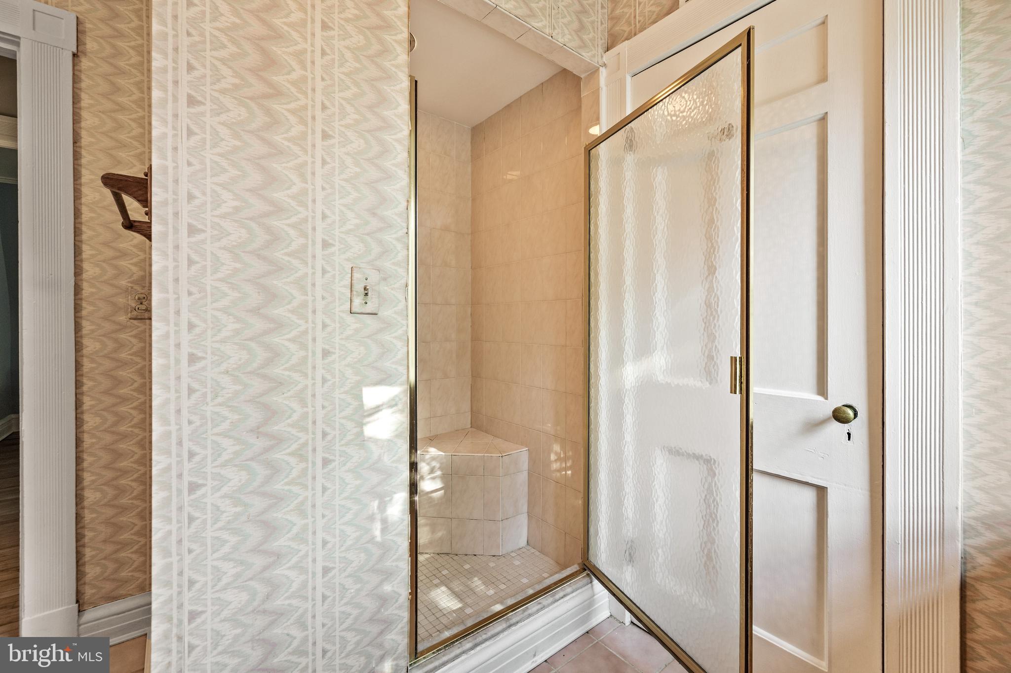 327 Broxton Road Baltimore, MD 21212 - Photo 34 of 47 The shower in the primary bathroom