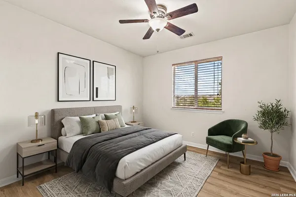 wooden floor in an empty room