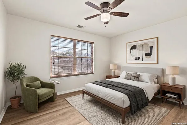 wooden floor in an empty room