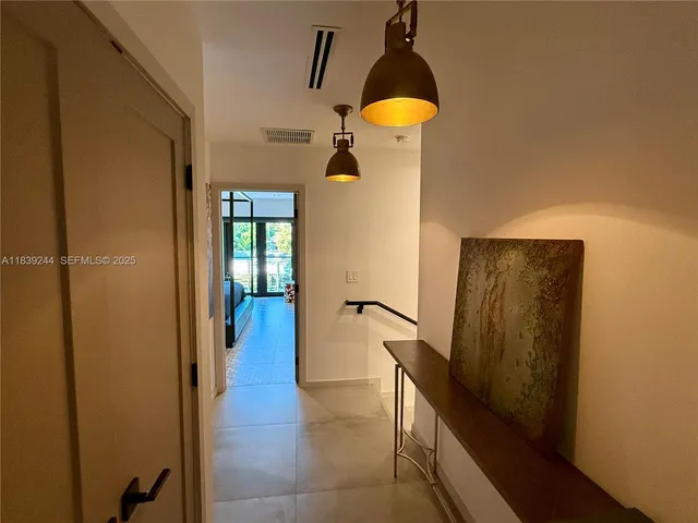 close up of a white door