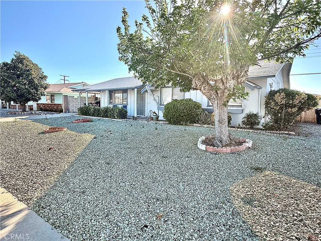 28811 Carmel Road Menifee, CA 92586 - Photo 1 of 14 a view of a house with a yard and large tree