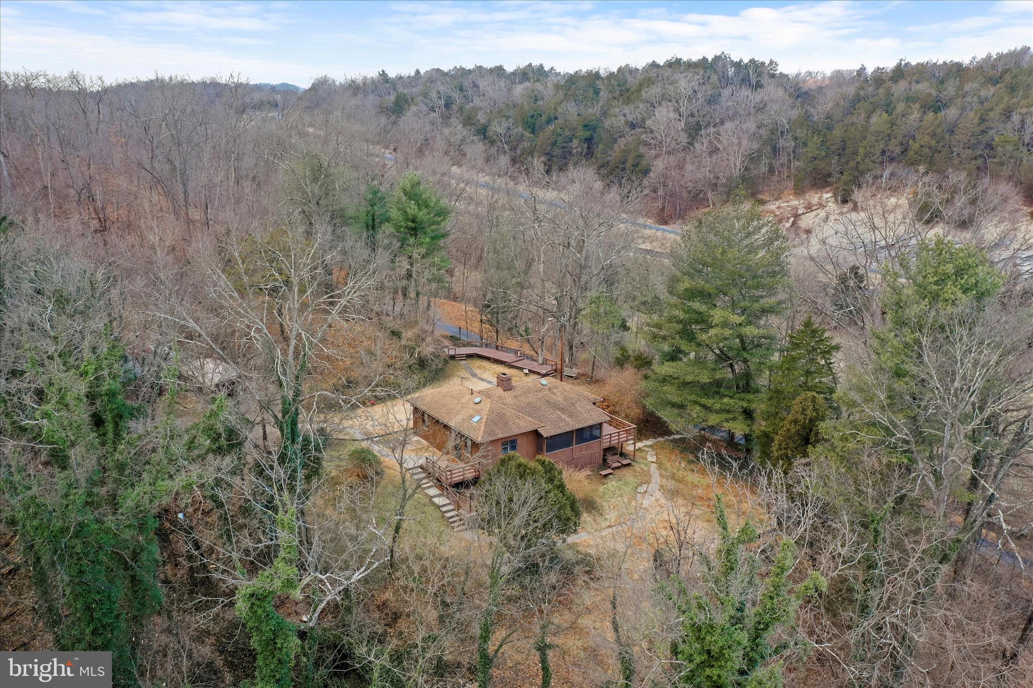 84 Funk Road Strasburg, VA 22657 - Photo 40 of 45 an aerial view of a house with mountain view